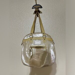 Vintage Coach Poppy y2K Opalescent sequined handbag
